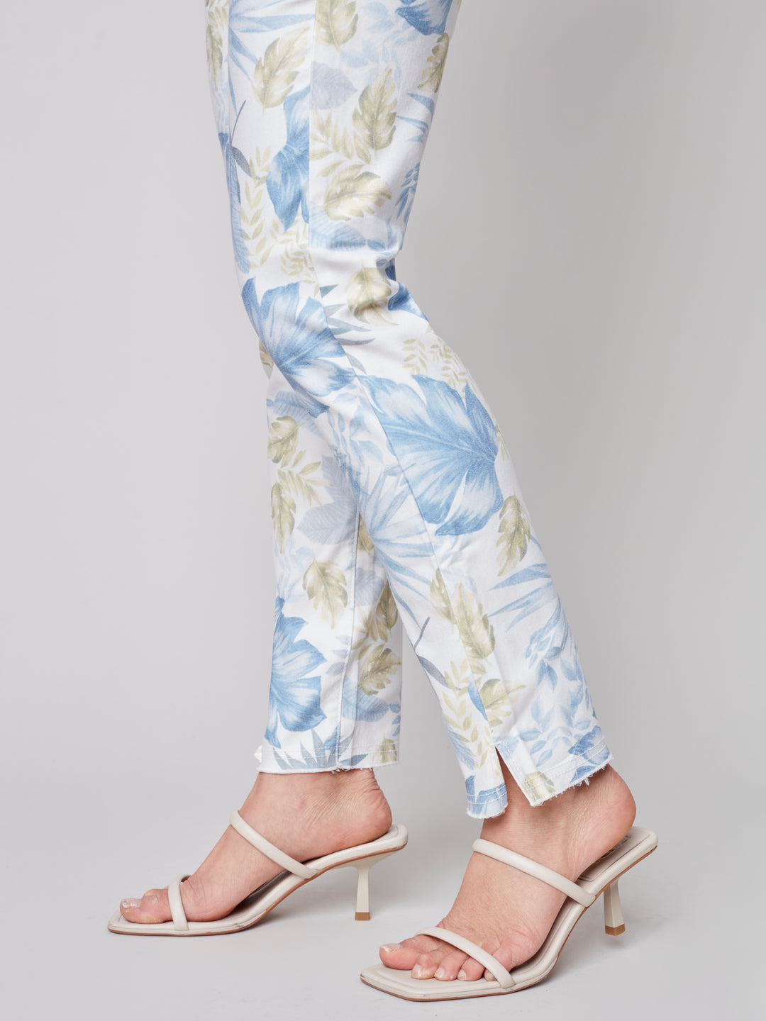 Print Twill Ankle Pant - C5139