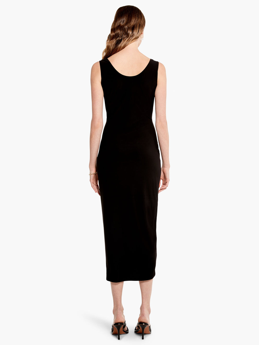 Ruched Perfect Black Dress M231203