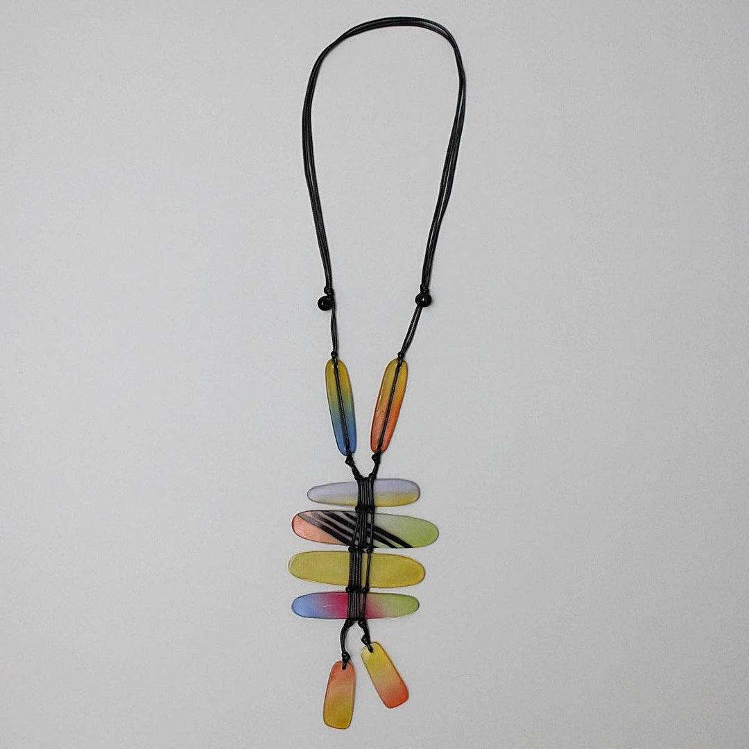 Sylca Designs - Multi Color Bennett Pendant Necklace