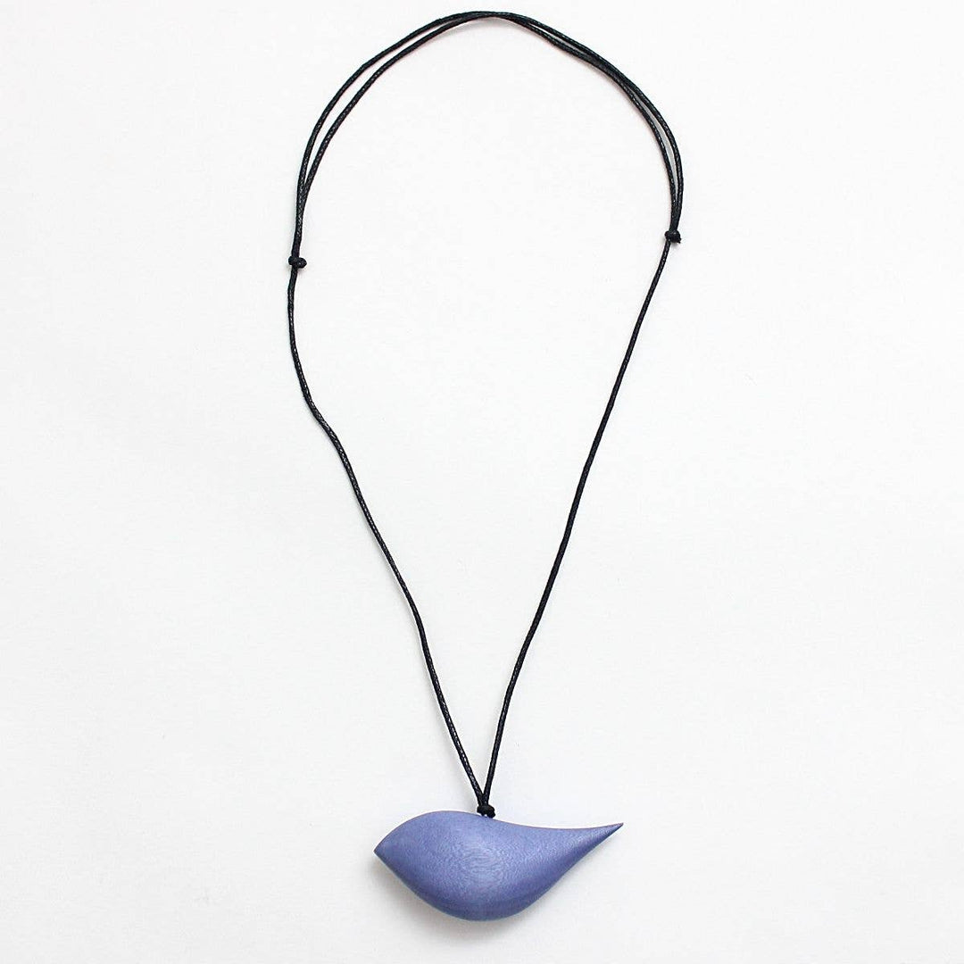 Sylca Designs - Periwinkle Robin Pendant Necklace