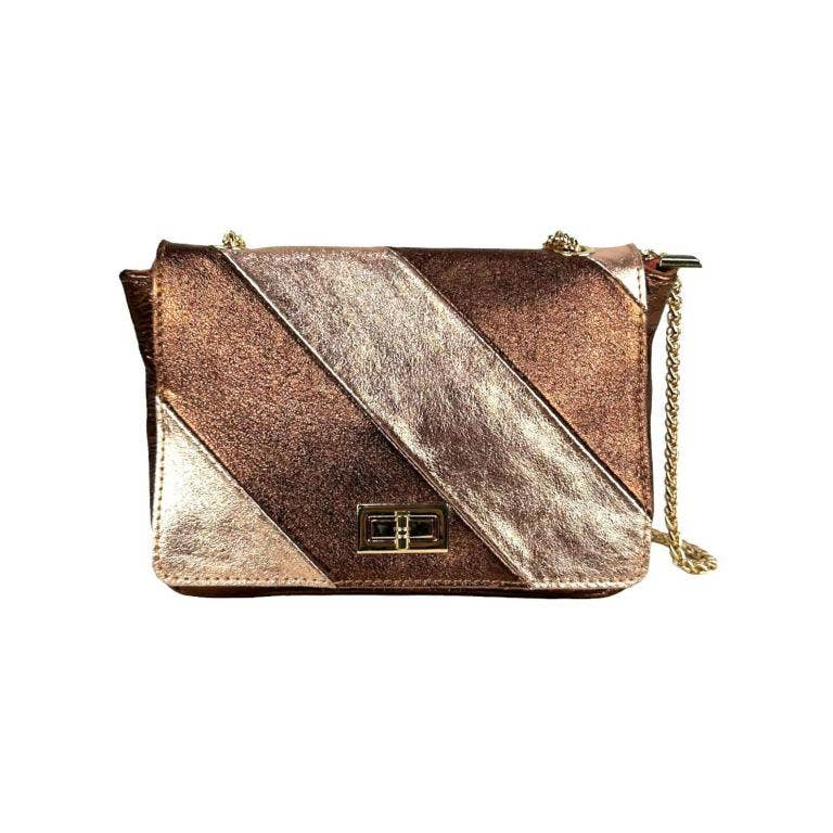 Multicolored Leather: Bronze