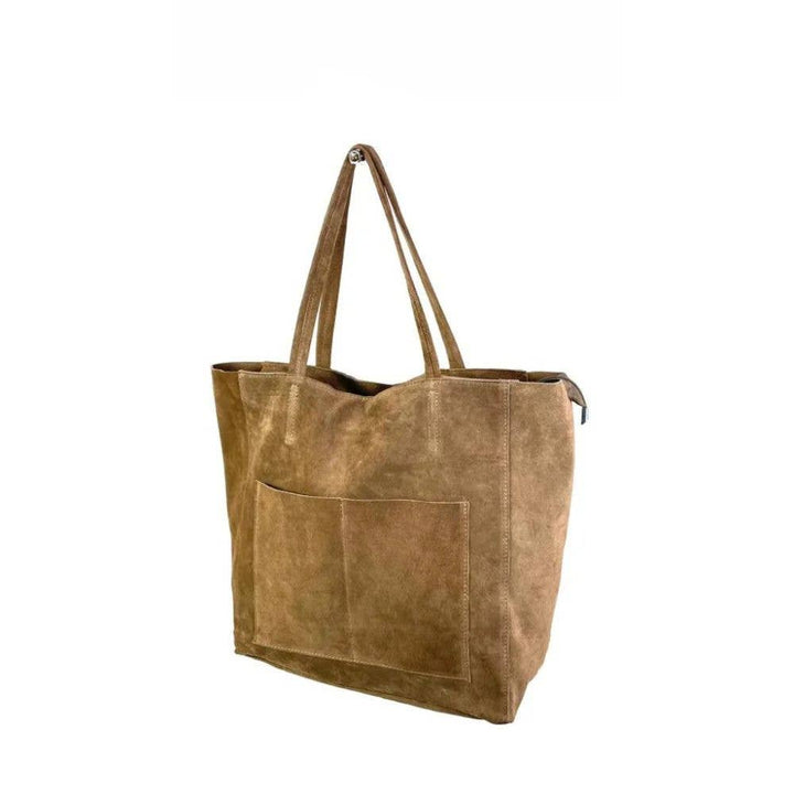 Premium Italian Leather Bag: Black