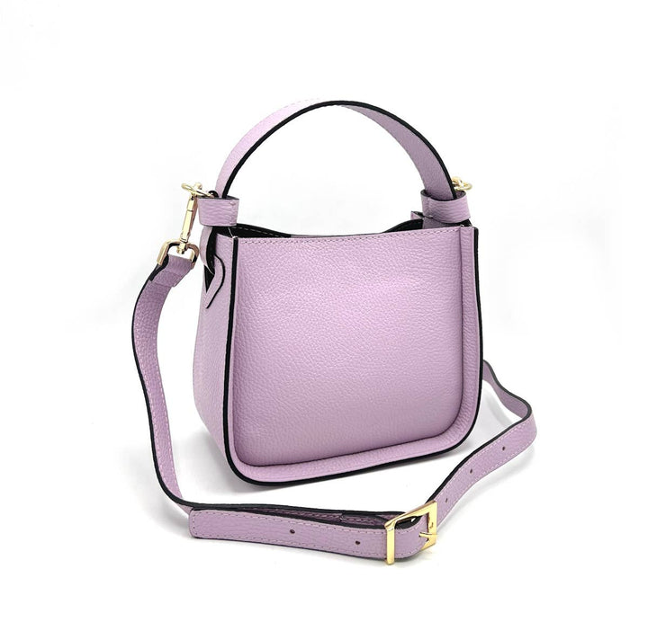 leather bag, Made in Italy, 112303: Blk