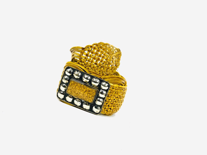 Handmade Moroccan Buckle: Brown