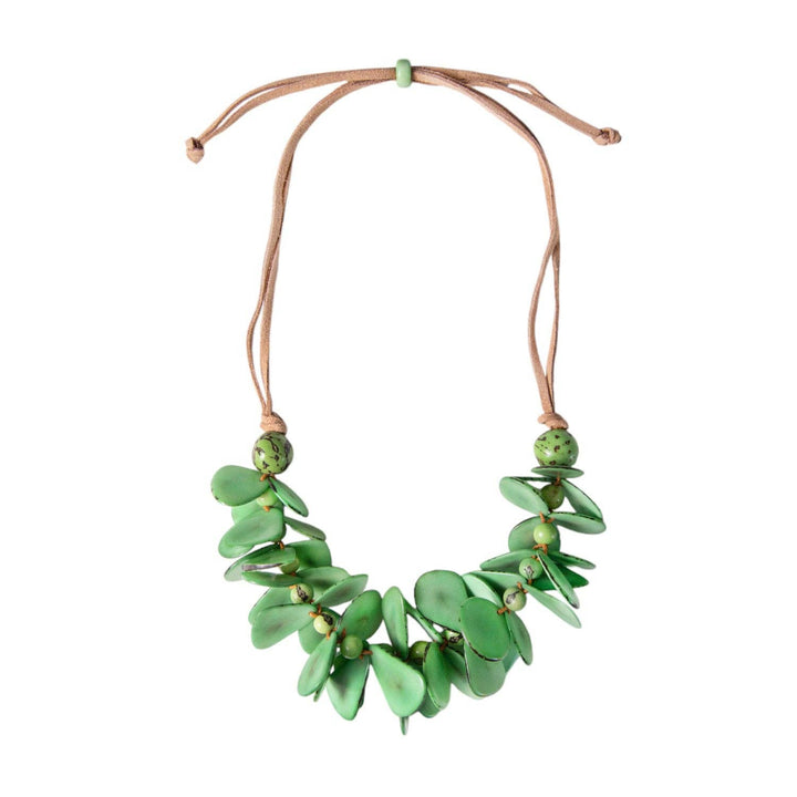 Mariposa Necklace: Olive Combo