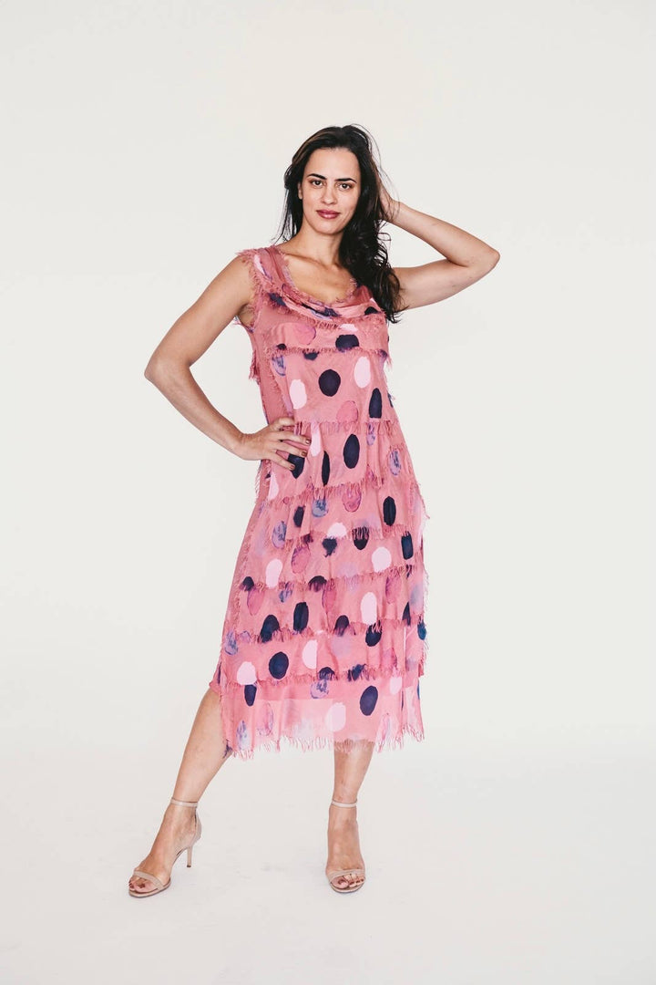 Maxi Dot Dress