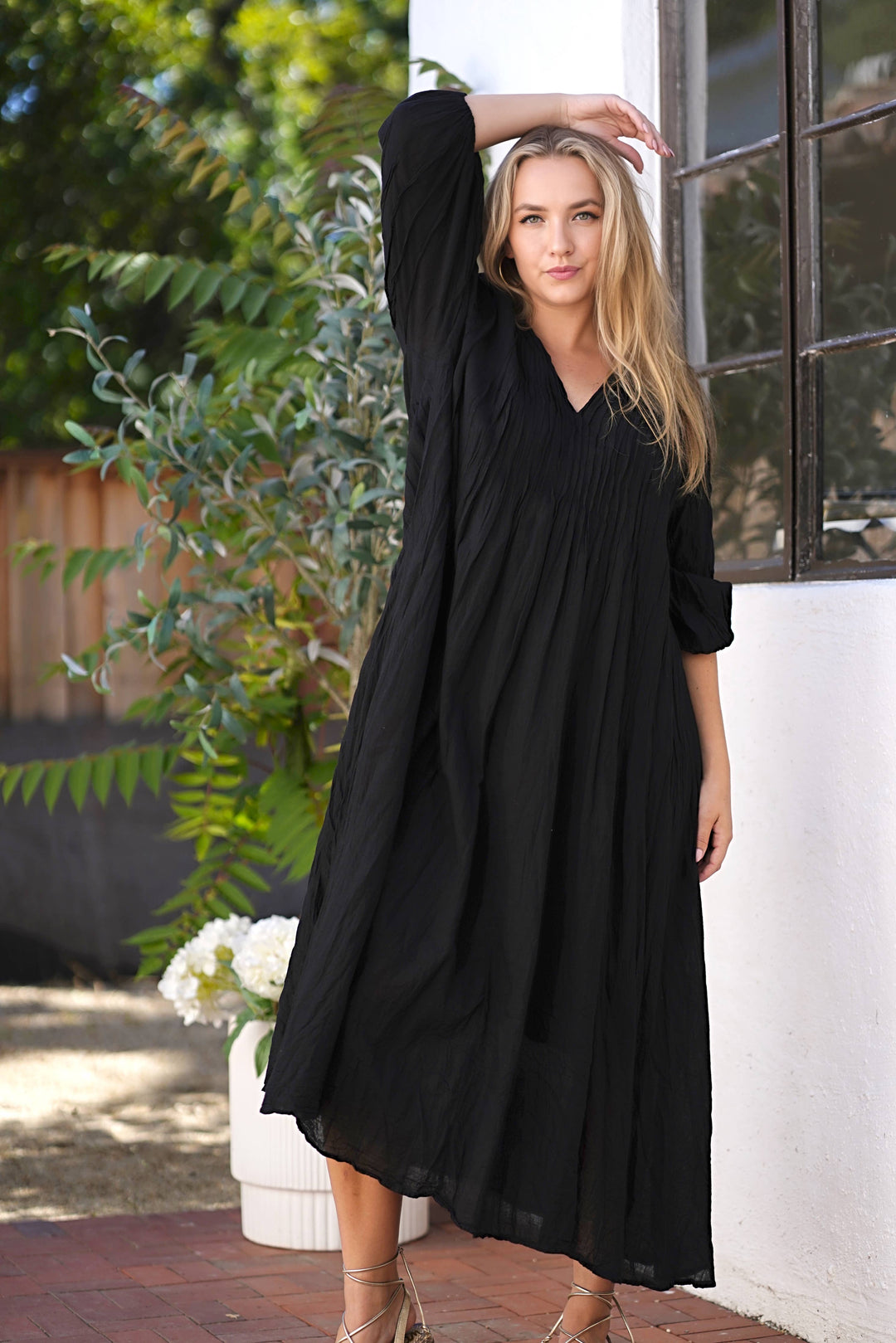 Zing Dress: Navy / L/XL