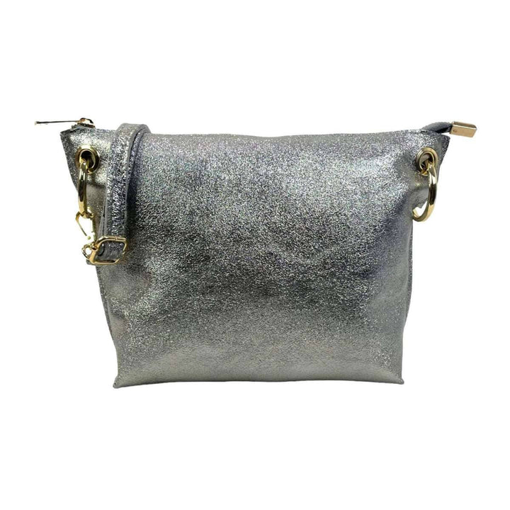 Leather Bag with: Fuchsia