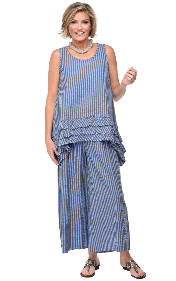 CV3 Lily Seersucker Stripe*: XS