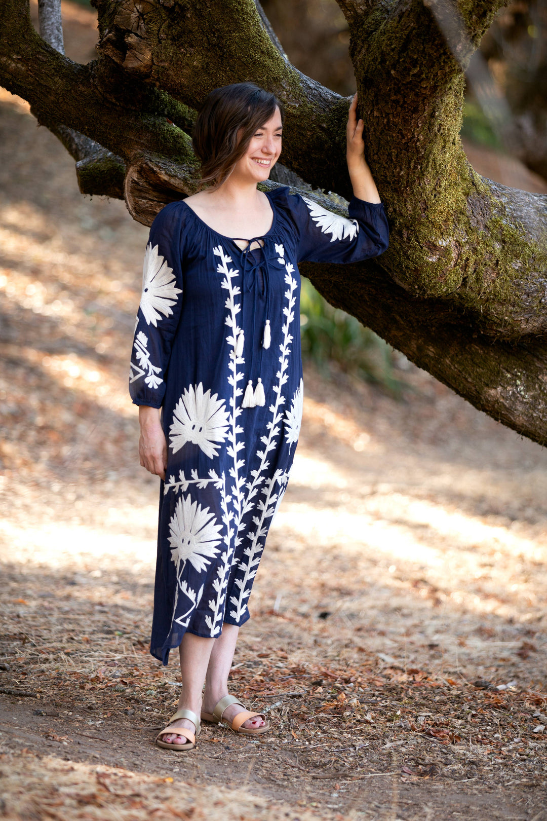 Elana Dress Navy