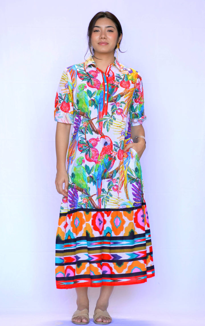 Tropics Dress Multi: Multi / M