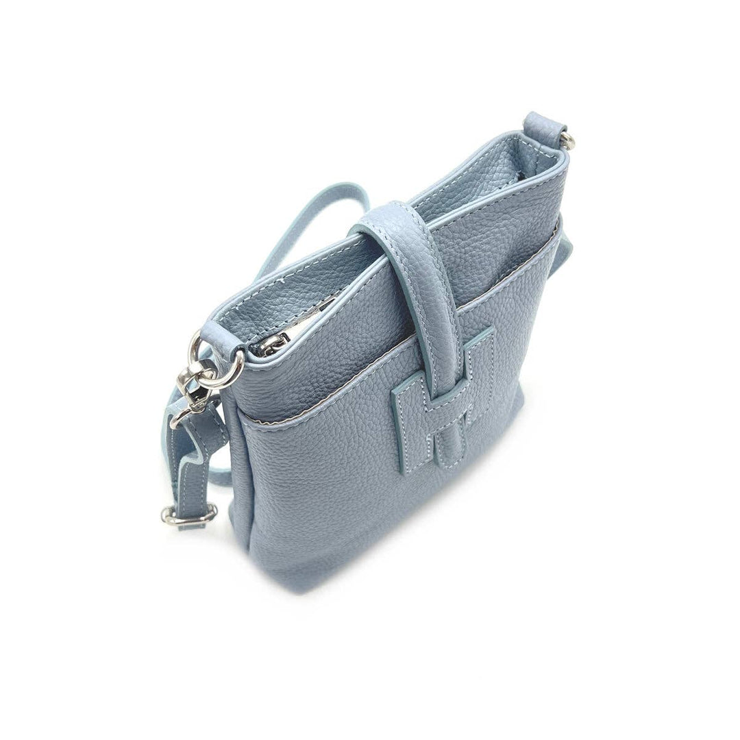 leather s bag, , Made in Italy, art. 112614: Camel