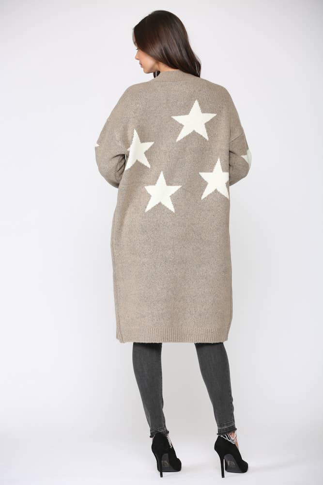 STANCIA STAR SWEATER JKT