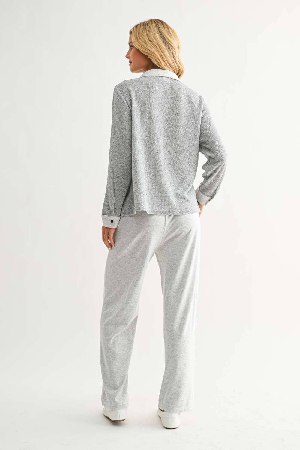Jeannie Pants: Heather Grey / S