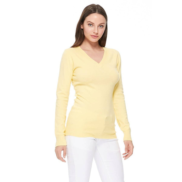 V-Neck Soft Sweater MK5501: NAVY / L