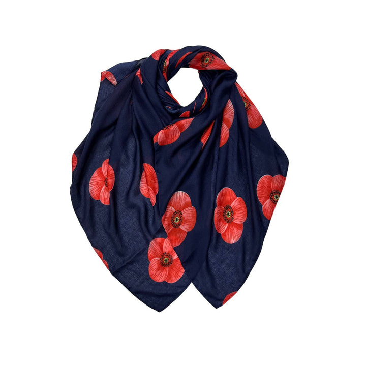 Poppy scarf: Mocca