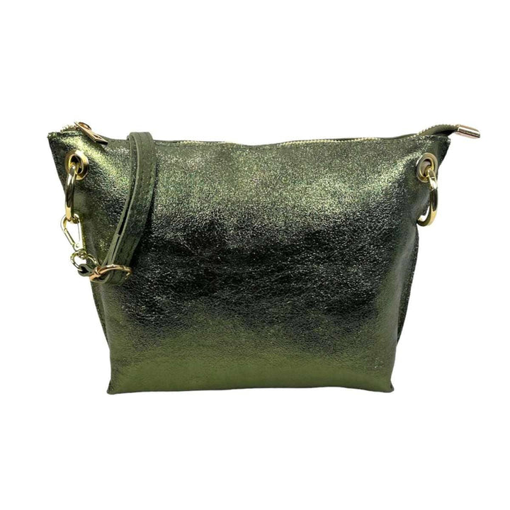 Leather Bag with: Fuchsia