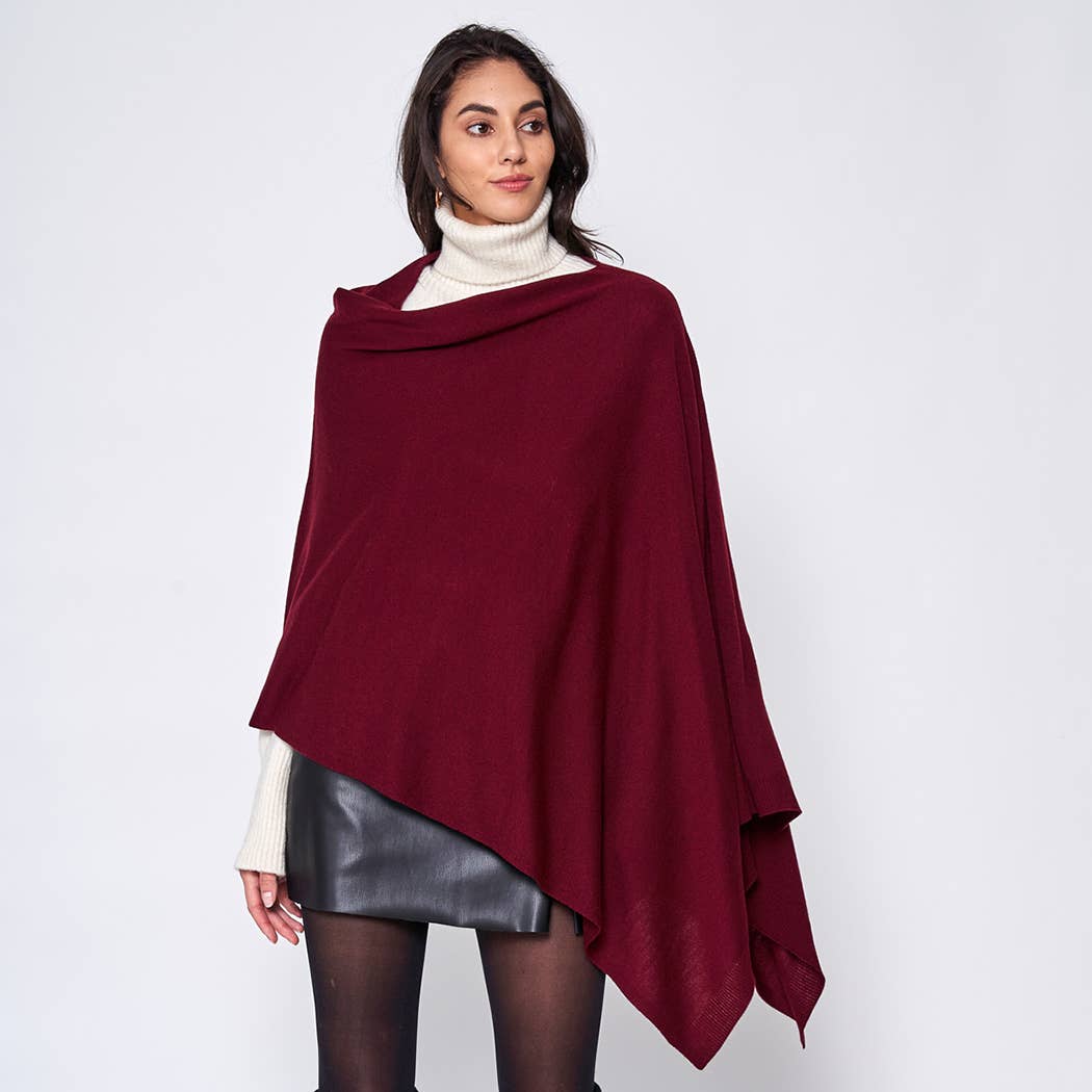 Scarf Poncho: MUS / One Size