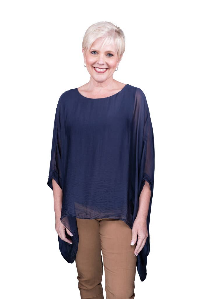 Silk Kaftan (BQ201):Espresso