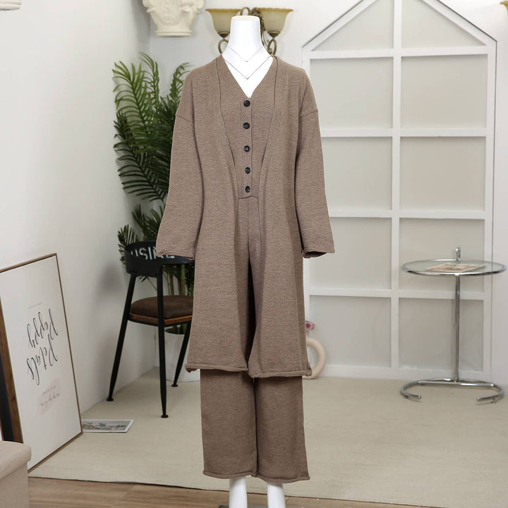 Cashmere Duster Brown