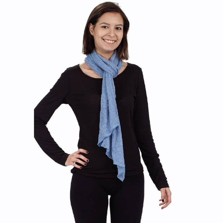 FOUR WAY SHAWL/SCARF: WHITE