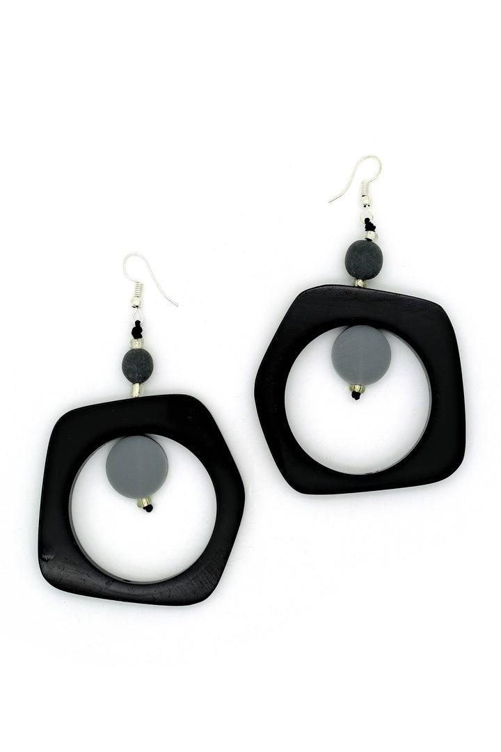 Resin Earrings-07315: 00002