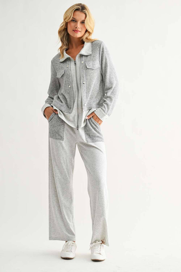 Jeannie Pants: Heather Grey / M