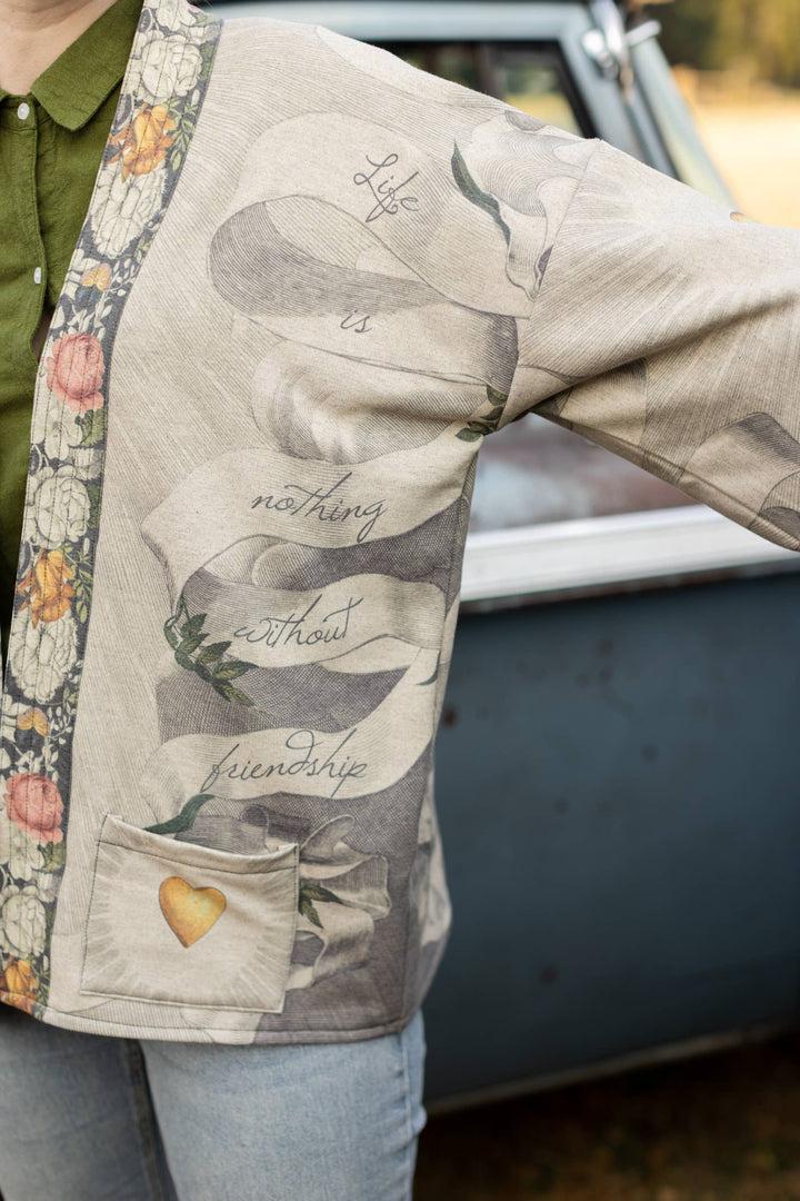Fleece Cardigan Jkt.