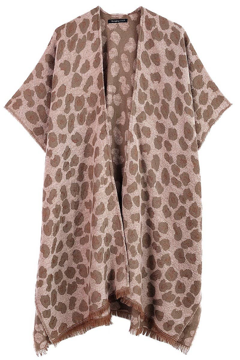 Leopard Print: NAVY / ONE SIZE