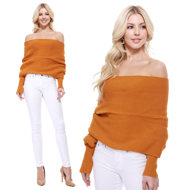 Bolero Sweater Top KC008: BLACK / ML