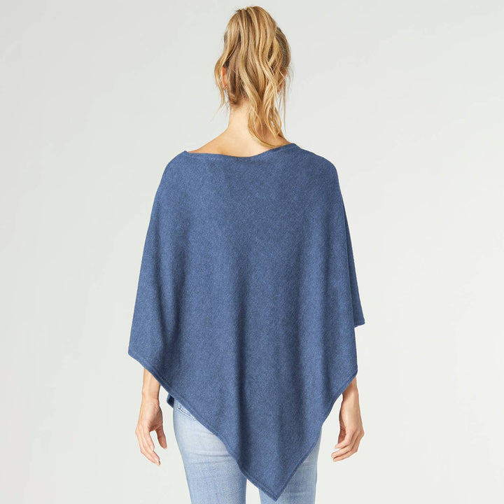 Brushed Poncho: Black