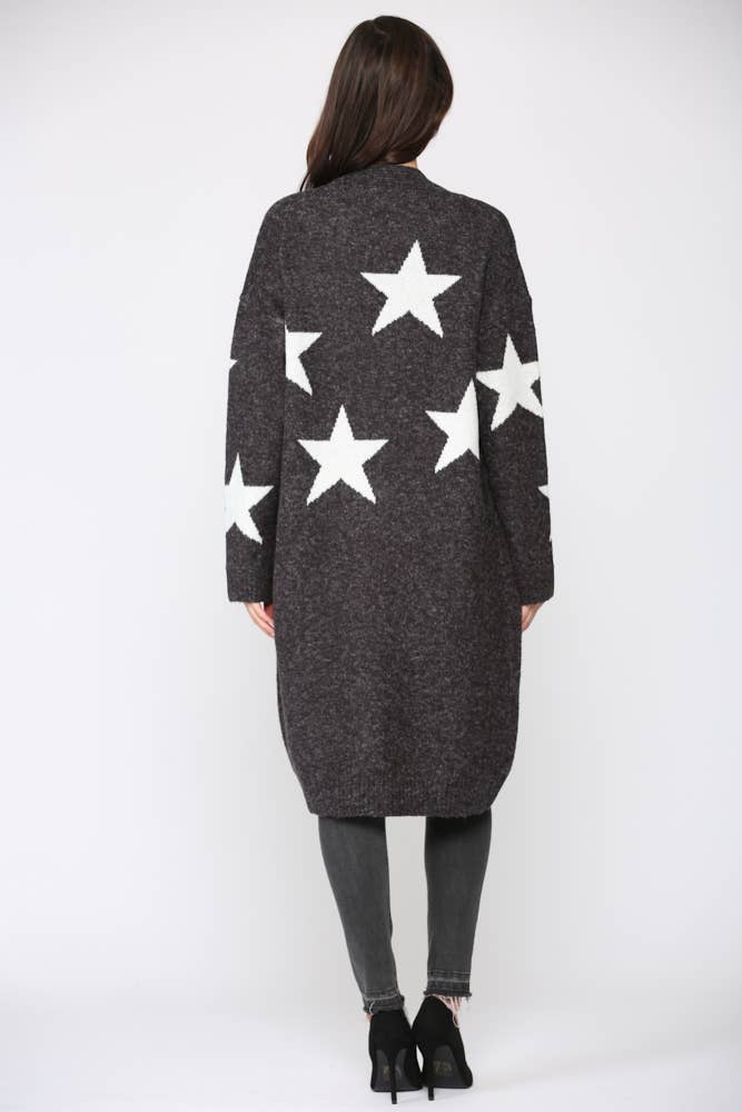 STANCIA STAR SWEATER JKT