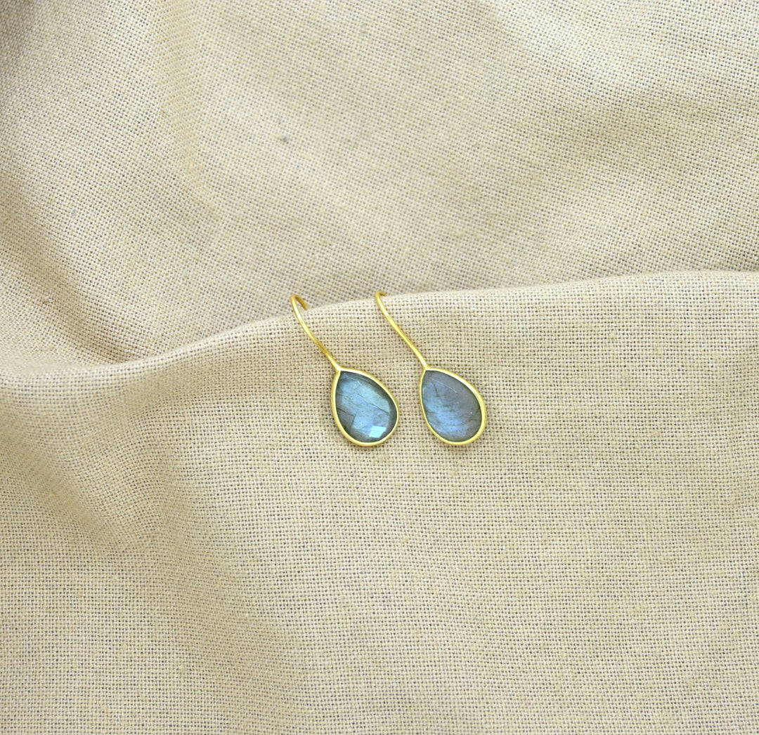 Teardrop Earring - Labradorite