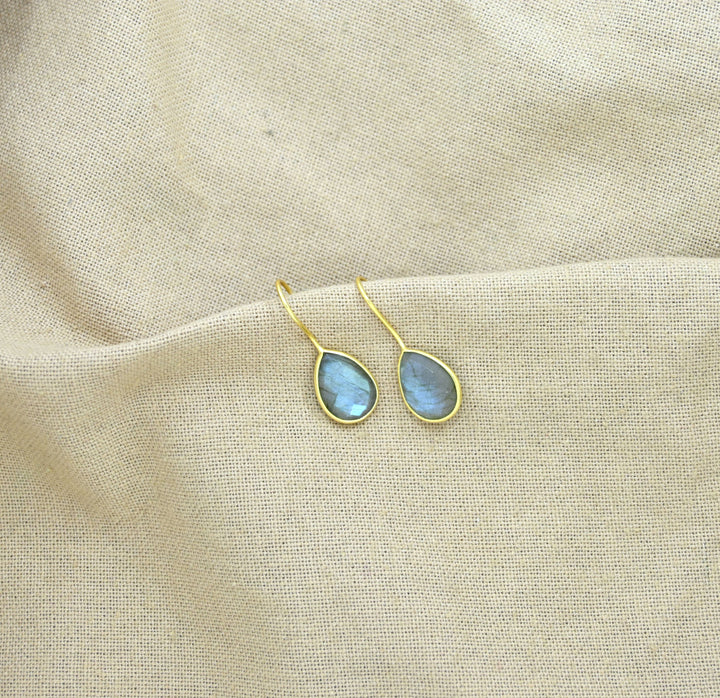 Teardrop Earring - Labradorite