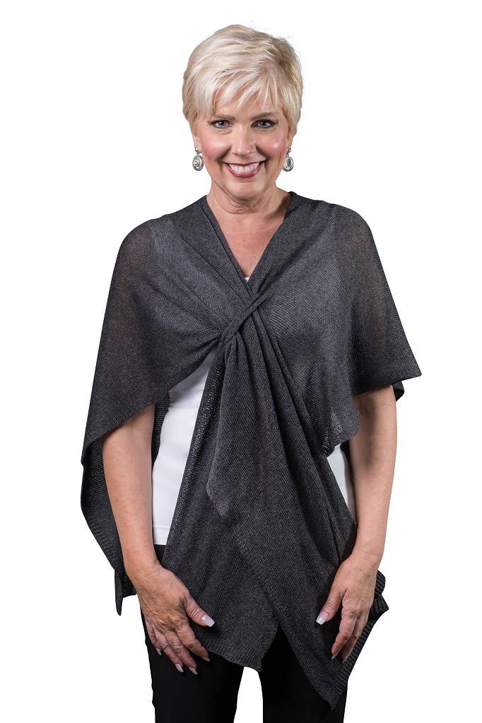 Aliya Cotton Wrap (W108): Bisque