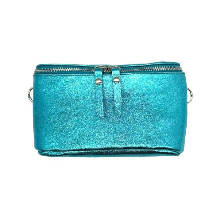 Leather Waist Bag Veranito: Gold