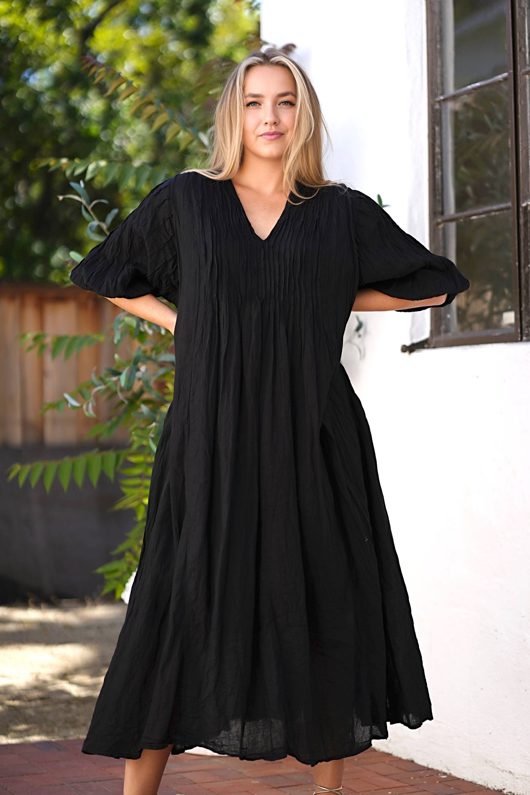 Zing Dress: Navy / L/XL