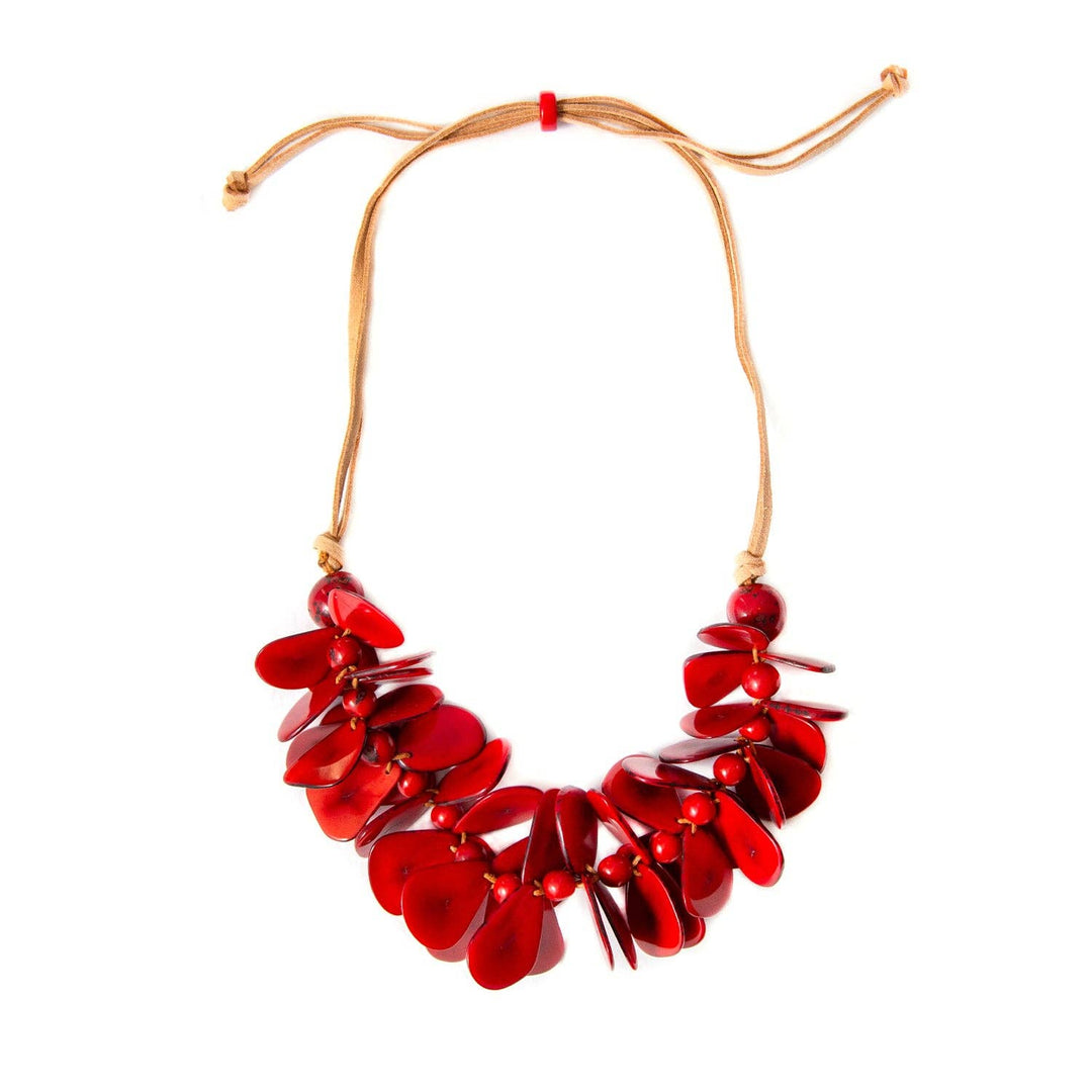 Mariposa Necklace: Olive Combo