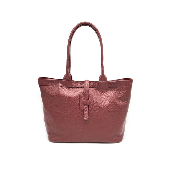 leather Bag, Made in Italy, art. 112605: Blk