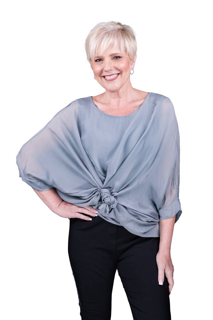 Silk Kaftan (BQ201):Army