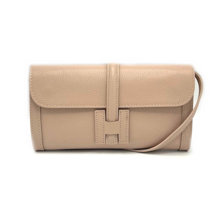 Leather clutch Made in Italy 112532