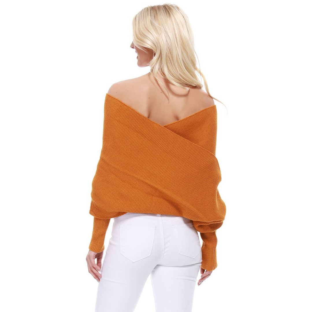 Bolero Sweater Top KC008: BLACK / ML