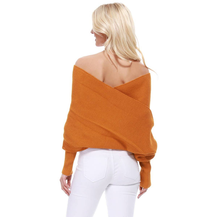 Bolero Sweater Top KC008: BLACK / ML