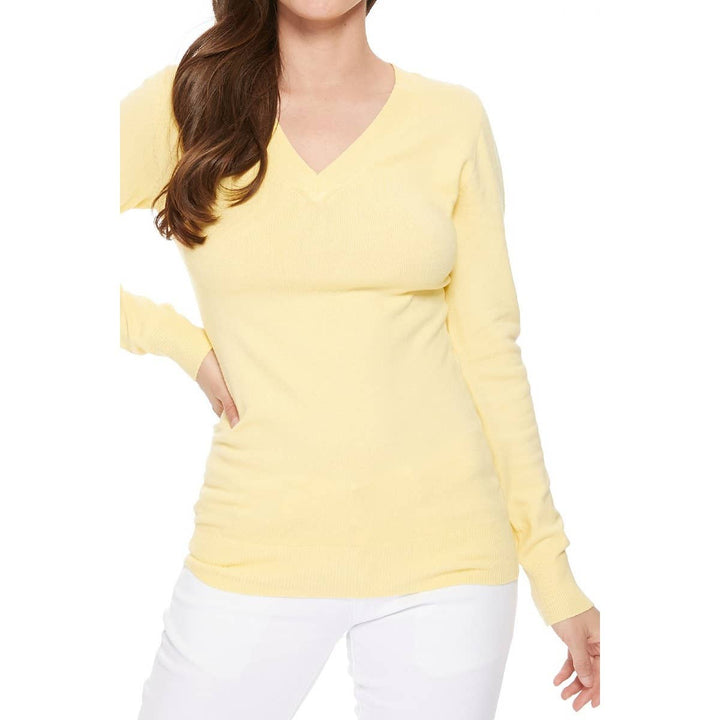 V-Neck Soft Sweater MK5501: NAVY / M