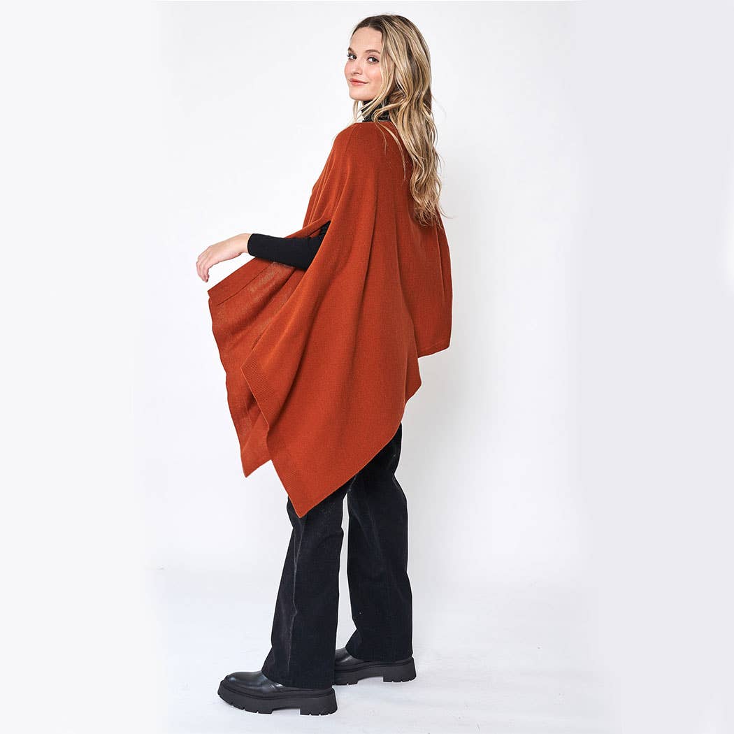 Scarf Poncho: RST / One Size