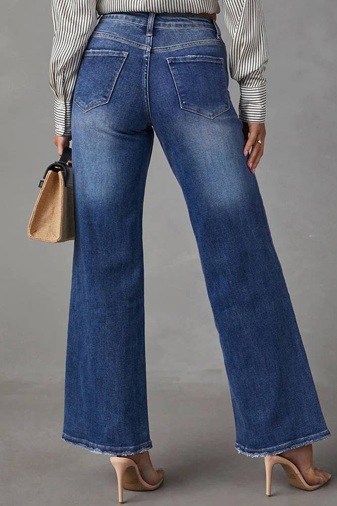 Wide Leg Denim / L