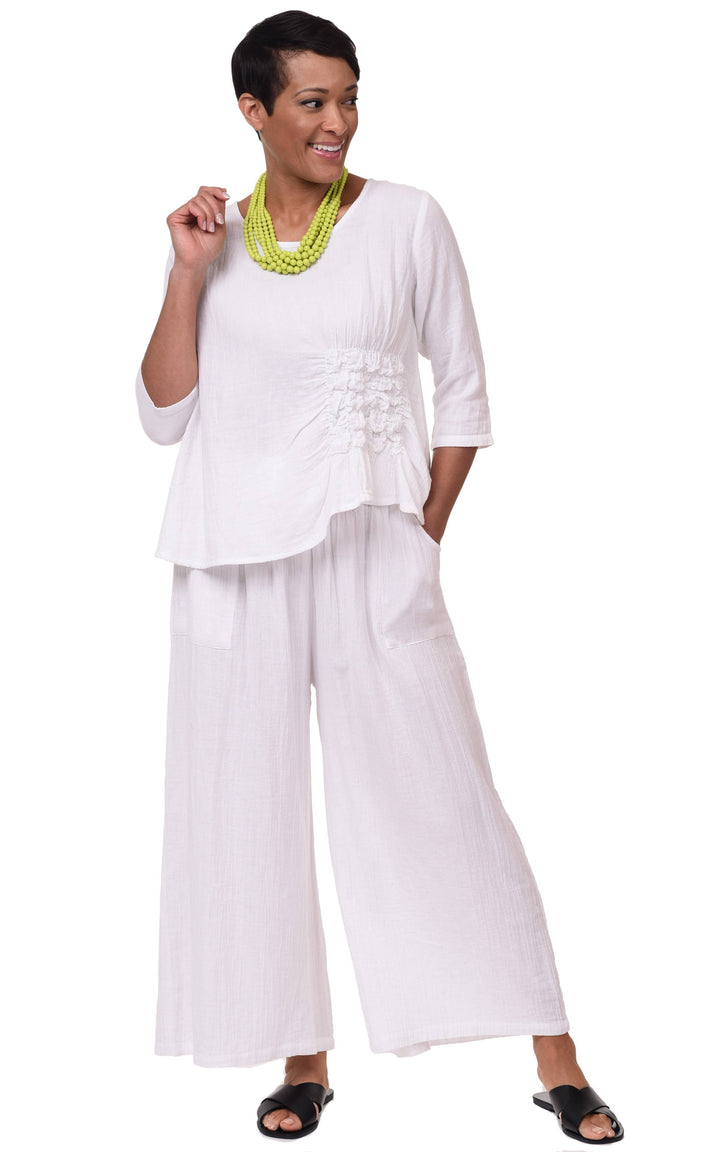 Tulip Clothing - VCG365 Olga in White*: XL