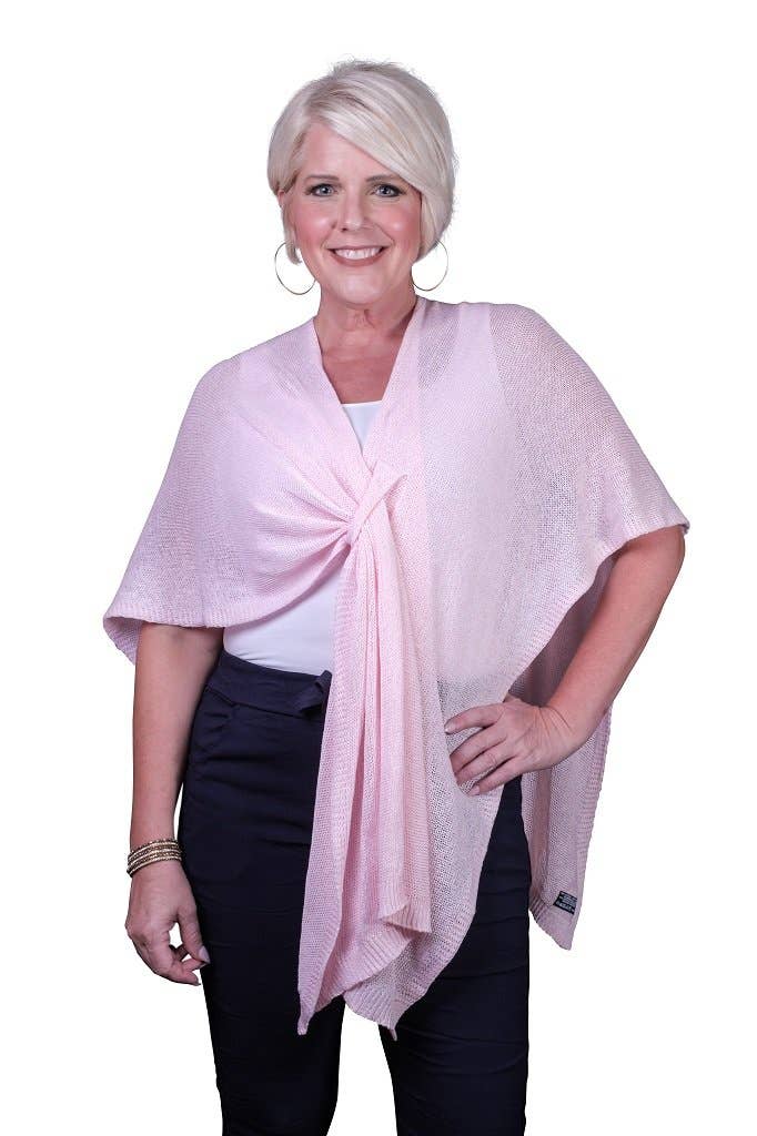 Aliya Cotton Wrap (W108): Bisque