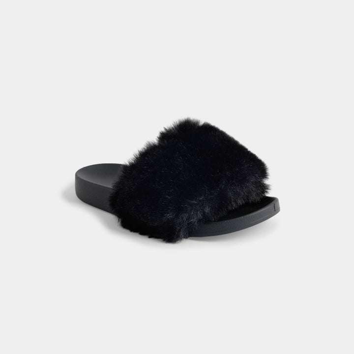 Fuzzy Slides: Black / 7