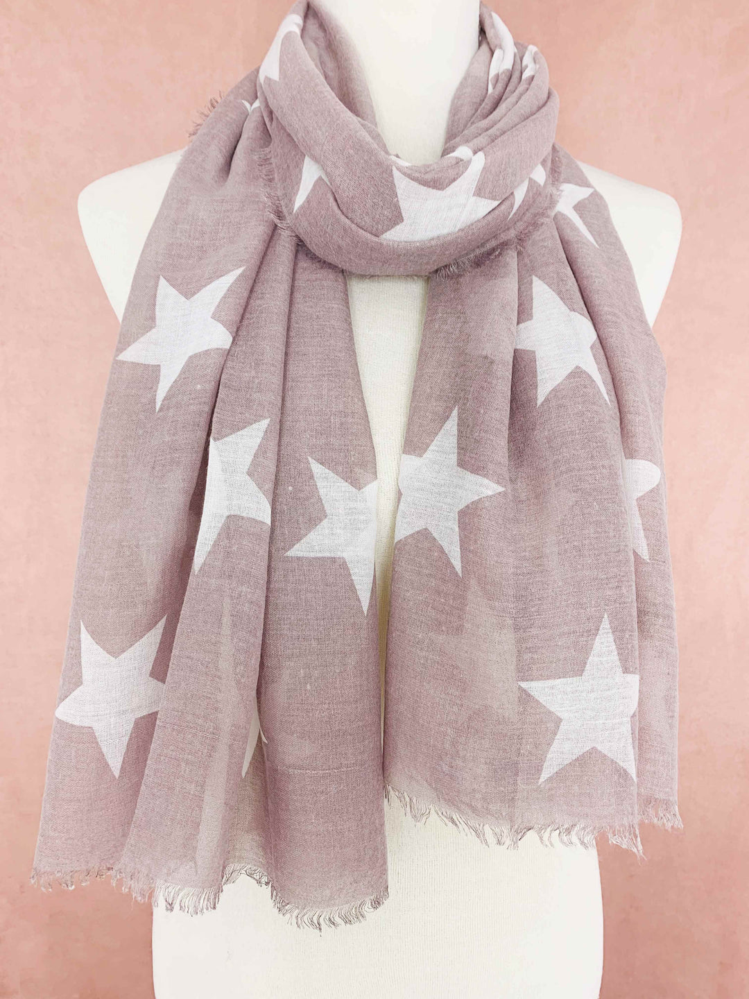 Star Scarf: Grey